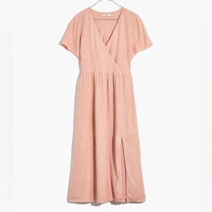 Madewell midi wrap dress